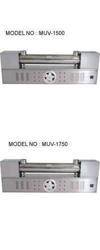 MUV-1500 & MUV-1750 UV Sterilizer